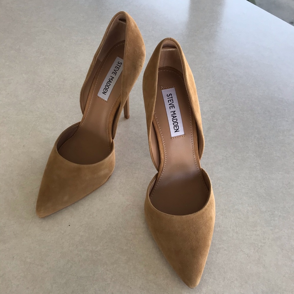 Steve Madden Beige D'Orsay Heels Size 8
